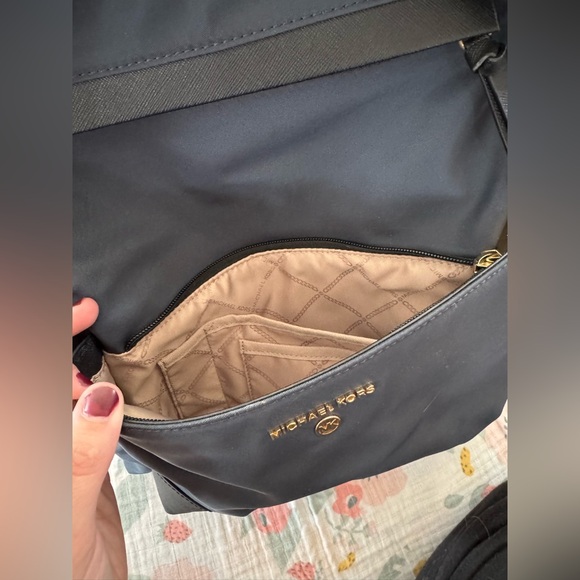 Michael Kors Prescott Navy Blue Backpack - Picture 10 of 13